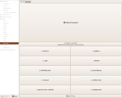 Screenshot of fullscreen training